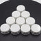 10-Pack 1" White PVC Pipe Fittings End Female Thread Cap Plug Adapters for Plumbing Applications, Easy Install