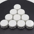 10-Pack 1" White PVC Pipe Fittings End Female Thread Cap Plug Adapters for Plumbing Applications, Easy Install