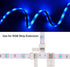 4 Pin LED Strip Connectors, Solderless Gapless Connector, 8mm Wide RGB L Splitter for 3528 2835 Multicolor LED Strip
