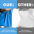 POLYSELLS 500 pcs Blue Poly Mailers, Strong Adhesive, Waterproof Postal Bags