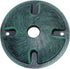 Nuvo Lighting SF76/667 One Light Outdoor Security Flood Mounting Plate, Durable Die Cast Aluminum, Antique Verdi