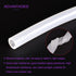 DMiotech 5/16"(8mm) ID 1/2"(12mm) OD 3.3 Feet Translucent Silicone Tube, Industrial Tubing for Water Air Pump
