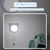 Shuwea 2 Pack Bulb, Closet Bulb, Battery Operated Light Stick-Up Battery Powered Wireless LED Light Self Adhesive Wall