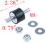 MY MIRONEY M8 Rubber Studs Shock Absorber Anti-Vibration Isolator Mounts, Pack of 8 (30 x 20mm)