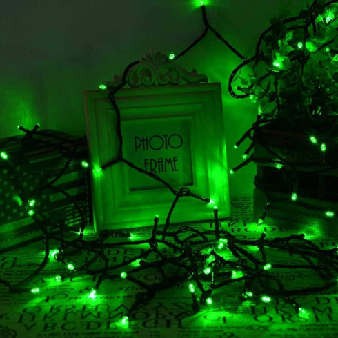 98.4ft 300 8 Solar Christmas Lights Outdoor, LED Solar Fairy String Lights Modes Waterproof Xmas Lights for Garden