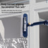 Generic 163 cm Window Cleaning Equipment, Long Handle Professional Shower Glass Washing Brush, Extendable Professional