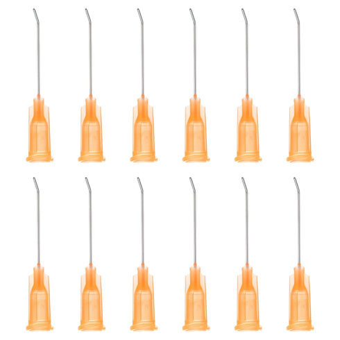PATIKIL 12 Pcs 23G Blunt Tip Dispensing Needles for Liquid Ink Adhesive Glue with Lure Lock