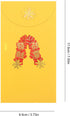 Gadpiparty Red Chinese Envelopes, 2024 Year of the Dragon Red Packets, Lucky Money for Spring Festival