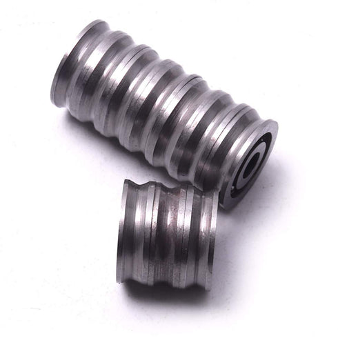 Atoplee V Groove Ball Bearings - 10pcs 3x10x3mm HCS 603VV Deep Pulley Wheels Roller Bearing