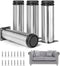 HJYCLFAZU 4PCS Metal Furniture Legs, 5cm 10cm 15cm 20cm 30cm 50cm Modern Stainless