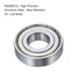 uxcell 4 Pcs 16001-2Z Deep Groove Ball Bearing, 12mm x 28mm x 7mm High Carbon Chrome Steel Z3