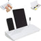 Garood Desktop Whiteboard with Storage, 15.8 x 7 x 2 inches, Glass Desktop Dry Erase Board, Phone Tablet Holder