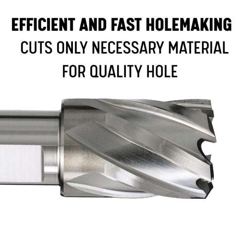 Drill America 13/16" X 1" High Speed Steel Annular Cutter with Pilot, DWC Series