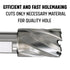 Drill America 3/4 x 2" High Speed Steel Annular Cutter with Pilot