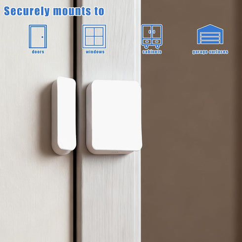 Sinbana 20 Kits Sensor Replacement Adhesive Pads for SimpliSafe, Safe Entry Sensor Adhesive Stickers Pre-Cut