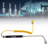 K Type Thermocouple, Temperature Probe Thermocouple Heat Resistant Steel Thermocouple Sensor with Insulated Handle (Curved shank surface thermocouple)