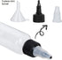 50 Pack 1oz Plastic Squeeze Bottles with Twist Top Cap, Boston Dispensing Bottles Small Sauce Bottle with Squeeze Top,