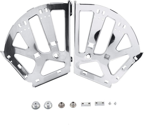 2Pcs Cabinet(2 Drawer Hinge, Stainless Steel Shoes Drawer Cabinet Hinges Turing Rack Replacement Fittings for Most