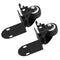 Zerodeko 2pcs 2-inch Swivel Plate Caster Wheels Silent Small Appliance Casters for