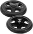 Alipis 2pcs Heavy Duty Grocery Trolley Wheels Compact Stair Friendly Rolling Cart