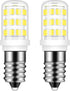 E12 LED Bulb, 40W Replacement Type B, 6000K Daylight White, 4W Fridge Water Dispenser Light Bulb, 2 Pack for Chandeliers