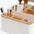 Poeland Desktop Storage Box, Pencil Pen Holder for Office Supplies, Makeup Brushes Organizer