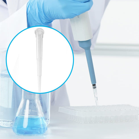 ONiLAB Pipette Tips 5000 UL/5mL - 100 PCS Laboratory Universal Plastic Liquid Pipettor Tips, Autoclavable, Transparent