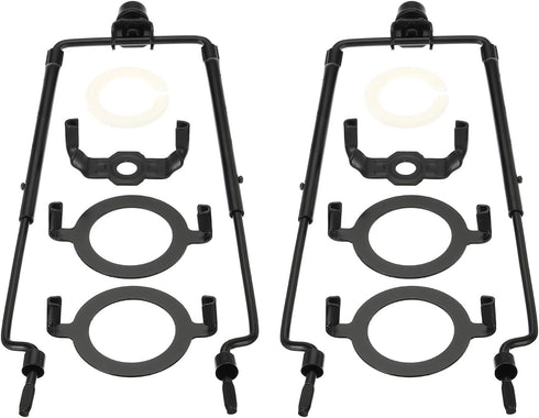 PATIKIL 8 9 10 11 Inch Lamp Harp Kit with Finial, 2