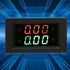 YB4835VA Ampere Meter DC0~100V 20A Dual Display Integrated Voltage Ampere Meter for Battery Monitoring