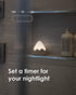 DesignNest Dimmable, Snow Mountain Baby Night Light, Tap Squeeze Touch Control with Timer, Soft Eye Caring