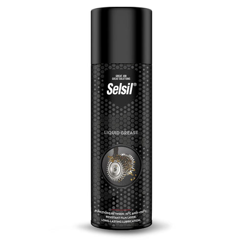 Selsil Liquid Grease Spray - 17 fl oz - Spray Lubricant for