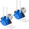 2PCS 12V DC Dosing Pump, Low Flow Peristaltic Pump Liquid Small Dosing Pump with Connector for Aquarium Lab