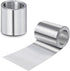 4'' x 20' Aluminum Flashing Roll - 0.2mm Thickness Roof Flashing, Metal Roof Panels for Sealing Windows, Doors, Shed