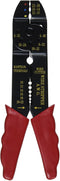 Edward Tools Electrical Wire Crimper and Stripper - Crimps and strips wire 10-22 AWG - Carbon Steel - Crimps Insulated and non insulated - Crimps 1.25mm to 6mm ignition terminals