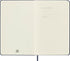Moleskine Classic Notebook | Hard Cover Large (5" x 8.25") Squared/Grid | Sapphire Blue, 240 Pages