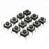 100Pcs 6x6x5 mm Miniature Micro Momentary Tactile Touch Push Button Switch - Quality SPST Miniature/Mini/Micro/Small