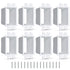 8pcs BE1-8 (1 Gang) Electrical Outlet Box Extender, Heavy Duty Power Single Gang Box Extender with 16pcs Screws