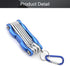 Utoolmart 8 in 1 Torx Key Set, Folding Combination Wrench Repair Tool for Torx Head Socket Screw T9-T40