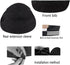 YCD 2 Set Piece Welding Helmet FR Cotton Front Bib & Rear Extended Hood with Press-In Seal, Full Protection, Fits Most