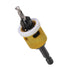 1/8"x3/8" Carbide Tipped Countersink Drill Bits with Low Friction Depth Stop for Wood and Plastic