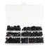 260 Pcs Rubber Grommet Kit Set of 7 Sizes, Firewall Hole Plug Ring for Plumbing, Automotive Repair