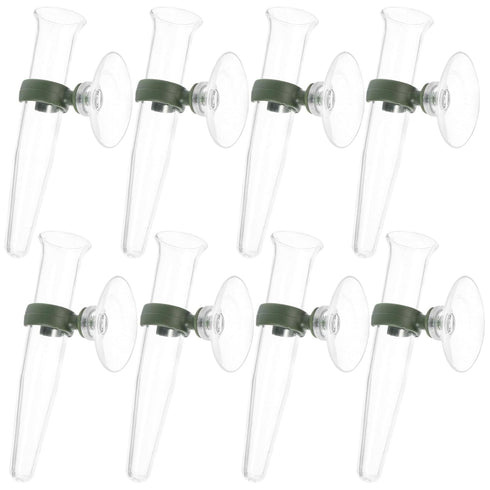 8pcs Flower Test Vases with Picks Tubes, Decorative Wall Planter Test Vases for Flowers