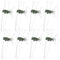 8pcs Flower Test Vases with Picks Tubes, Decorative Wall Planter Test Vases for Flowers