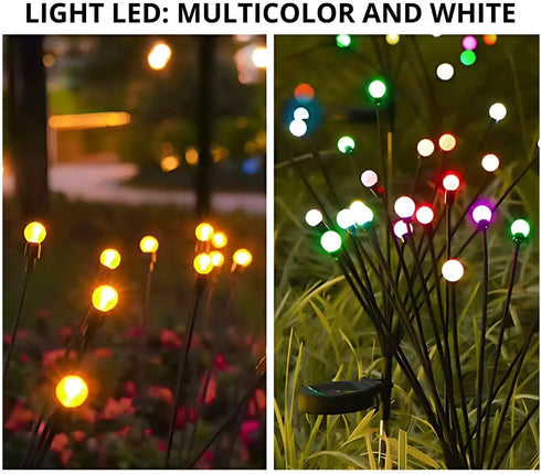 AndreiCo (6, LED Solar Garden Lamp: Magical and Long-Lasting Outdoor Colors Multicolor)