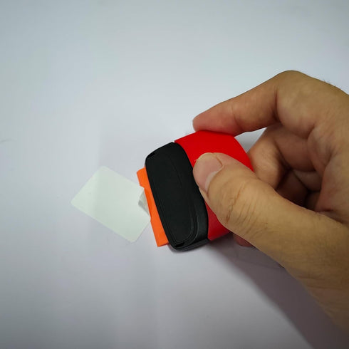 5Pcs Plastic Razor Blade Scraper Mini Scraper Tools for Removing Stickers,Labels,Decal,Glue