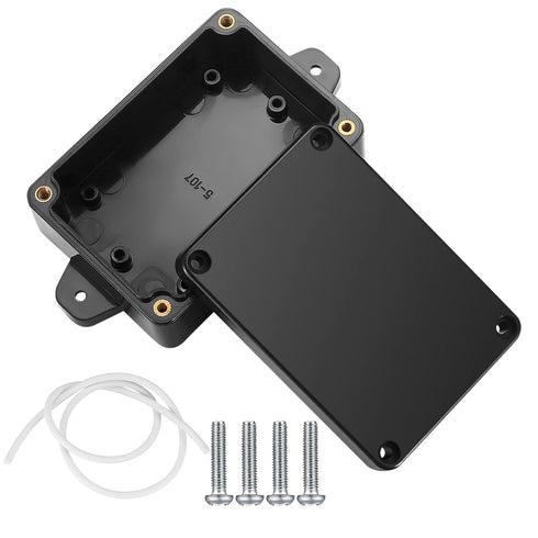 Project Box, 4pcs Junction Boxes, IP65 Waterproof Electrical Boxes, ABS Plastic Dustproof Electrical Project Case for