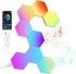 NIUCOO Hexagon LED Lights Wall Panels, Smart RGB Gaming Lights with APP