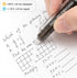 Vitoler Retractable Erasable Gel Pens, Fine Point (0.7mm), 5 Black & 5 Blue Gel Ink Pens for Drawing Writing Planner