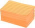 PATIKIL Lined Sticky Notes, 3 x 5 Inch, 6 Pack Fluorescent Self-Stick Note Pads, 100 Sheets/Pad, Orange
