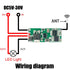 DC5V/12V/24V/5A /164ft 433MHz Mini Wireless Lights Switch kit,No Wiring Remote Switch Kit, No WiFi Needed, RF Remote
